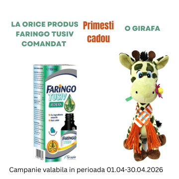 Faringo Tusiv sirop iedera 150 ml