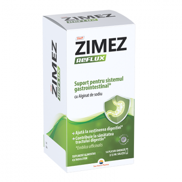 Zimez Reflux, 14 plicuri*15ml, Sun Wave Pharma Zimez Reflux, 14 plicuri*15ml, Sun Wave Pharma