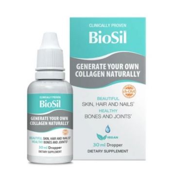 BioSil Drops, 30 ml, colagen natural pentru piele