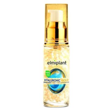 Elmiplant Hyaluronic Gold Serum pentru fata, 30 ml
