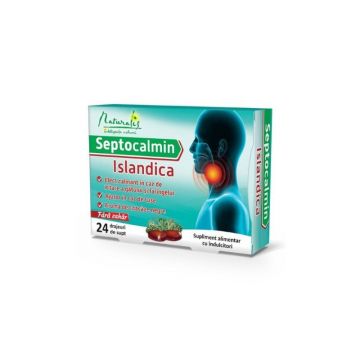 Naturalis Septocalmin Islandica, 24 pastile