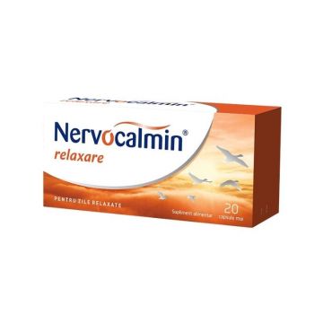 Nervocalmin relaxare, 20 capsule