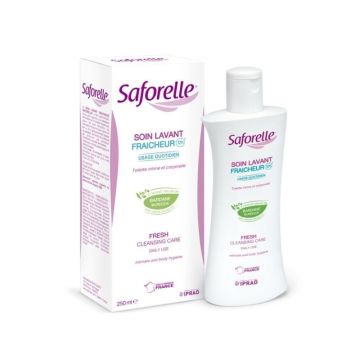 Saforelle Fresh gel igiena intima si corporala, 250 ml