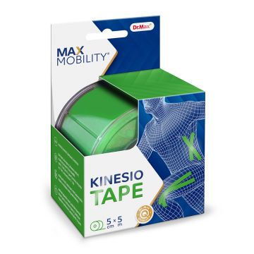 Dr. Max Banda Kinesio Verde 5 cm x 5 m, 1 bucata