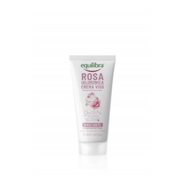 Equilibra Rosa Hialuronic Crema hidratanta pentru fata 75 ml Equilibra Rosa Hialuronic Crema hidratanta pentru fata 75 ml