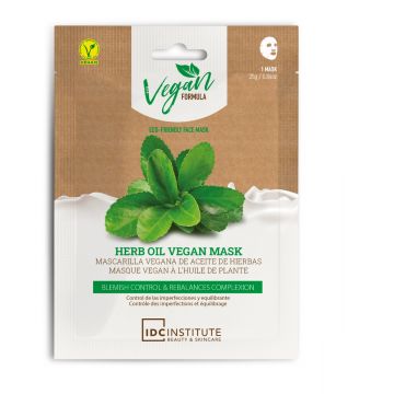 Masca servetel vegana cu herba, 25g, IDC Institute