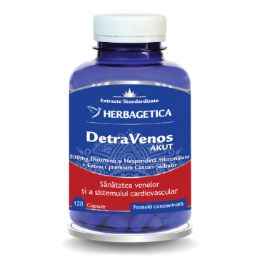 DetraVenos Akut, 120 capsule, Herbagetica