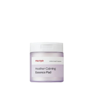 Dischete imbibate cu ser Heather Calming Essence Pad, 60 bucati, Ma:nyo