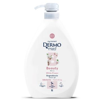 Gel de dus White Flower Beauty, 1000ml, Dermomed Gel de dus White Flower Beauty, 1000ml, Dermomed