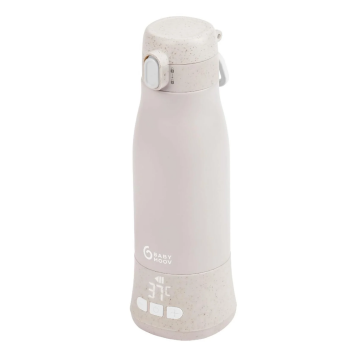 Incalzitor biberoane portabil Moov Feed, Mineral Beige, Babymoov