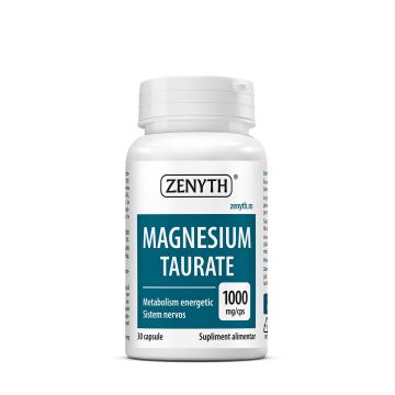 Magnesium Taurate, 30 capsule, Zenyth