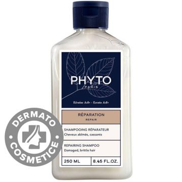 Sampon reparator cu keratina A18 PhytoRepair, 250ml, Phyto
