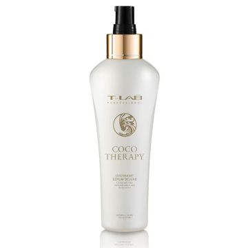 Ser T-LAB Professional Coco Therapy Deluxe ser pentru reconstructia completa a firului de par, 150 ml