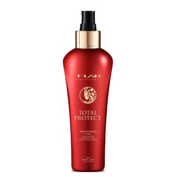 Tratament T-LAB Professional Total Protect Tonic scalp si par, 150 ml