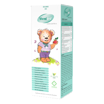 Vermiped solutie orala, 150ml, Dr. Phyto