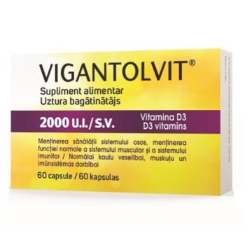 Vigantolvit 2000U.I. vit D3 60 cps