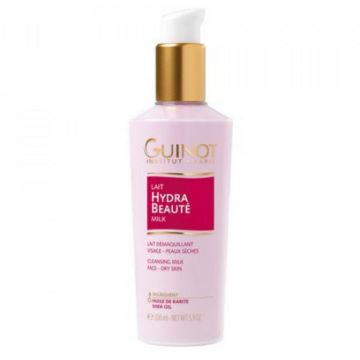 Lapte demachiant pentru ten uscat Guinot Hydra Beaute, 200 ml Lapte demachiant pentru ten uscat Guinot Hydra Beaute, 200 ml