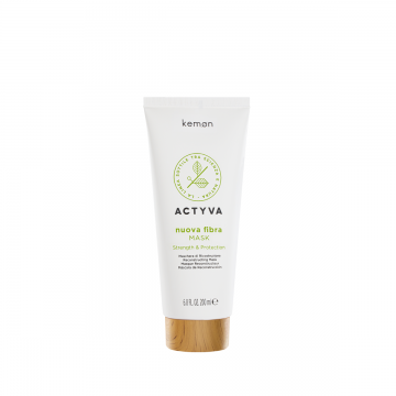 Masca restructuranta pentru par fragil Actyva Nuova Fibra, 200ml, Kemon