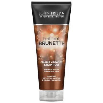 Sampon pentru par inchis la culoare Brilliant Brunette, 250ml, John Frieda
