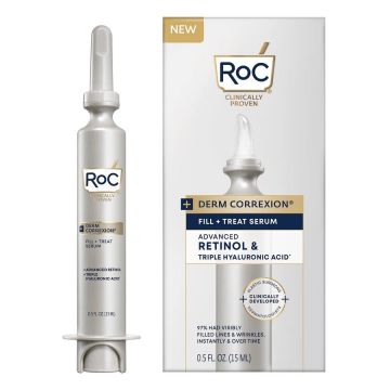 Ser tratament si umplere Derm Correxion Roc, 15 ml Ser tratament si umplere Derm Correxion Roc, 15 ml
