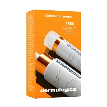 Set Travel Dermalogica: Ser Biolumin-C cu Vitamina C pentru Luminozitate, 30 ml + Gel Hidratant Biolumin-C cu Vitamina C, 15 ml (Miniatura)