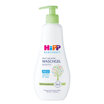 Gel de dus pentru par si corp, 400ml, Hipp