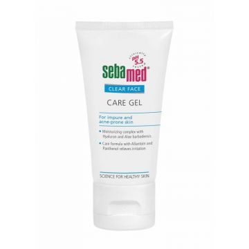Sebamed Clear Face  - Gel dermatologic antiacneic pentru ingrijirea tenului, 50 ml