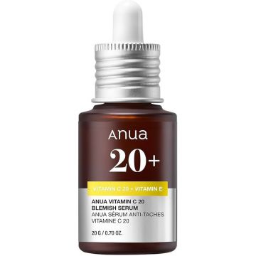 Ser pentru fata cu lamaie verde si vitamina C, 20ml, Anua
