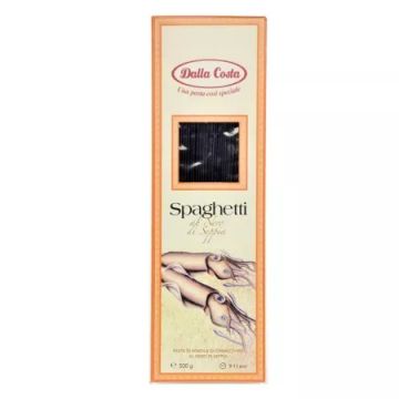 Spaghete din grau dur cu Sepia Nero, 500g, Dalla Costa