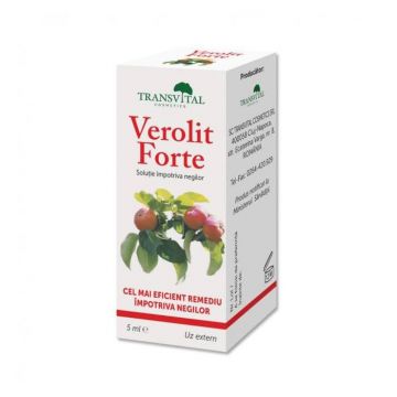 Verolit forte Solutie impotriva negilor, 5ml Verolit forte Solutie impotriva negilor, 5ml