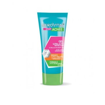 Gerovital Stop Acnee Gel Ultra-Activ pentru Corp, 50ml