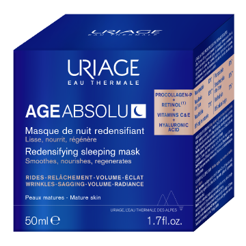 Masca regeneranta de noapte Pro Colagen Age Absolu, 50 ml, Uriage