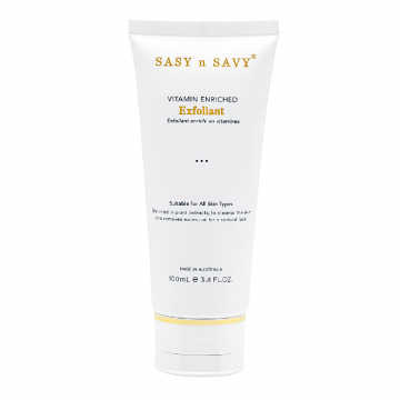 Exfoliant fata cu vitamine, 100ml, Sasy n Savy