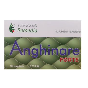 Anghinare Forte 500mg, 20 comprimate, Laboratoarele Remedia