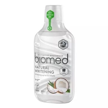 Apa de gura Natural Whitening, 500ml, Biomed