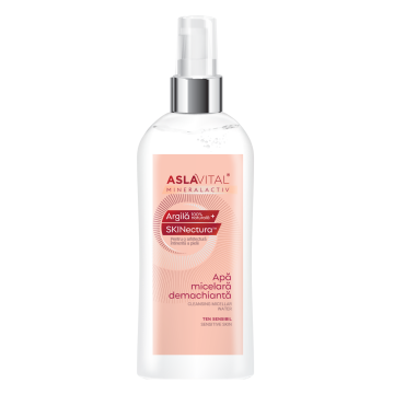 Apa micelara demachianta, ten sensibil, 150ml, Aslavital