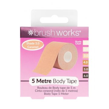 Banda adeziva pentru corp si sani 3.0 caramel, 1 bucata, Brushworks