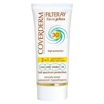 Crema cu protectie solara SPF30 Dry Sensitive Soft Brown, 50ml, Coverderm Crema cu protectie solara SPF30 Dry Sensitive Soft Brown, 50ml, Coverderm