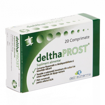 Deltha Prost, 20 comprimate, Deltha Pharma