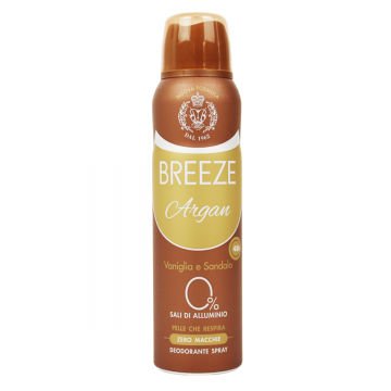 Deodorant cu ulei de argan 48H, 150ml, Breeze