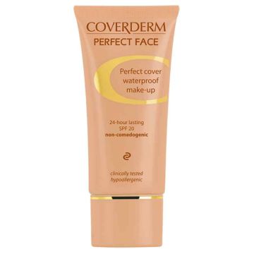 Fond de ten Perfect Face SPF20 Nr. 3A, 30ml, Coverderm