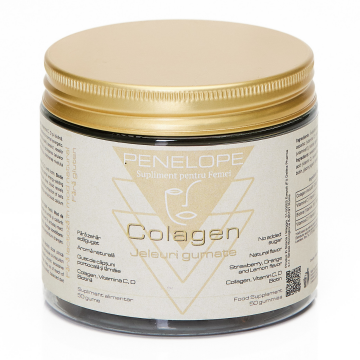 Jeleurile gumate cu colagen Penelope, 50 bucati, Deltha Pharma