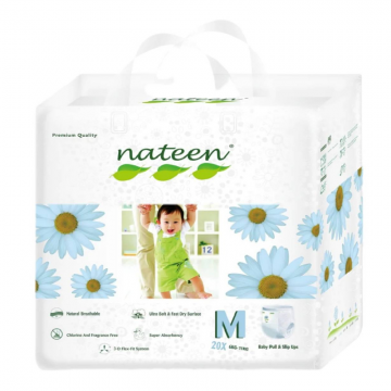 Scutece Pants Premium Line, 3D Flex&Fit, Nr.3, 6-10kg, 20 bucati, Nateen