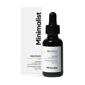 Ser pete pigmentare cu 2% Alfa-Arbutin, 30ml, Minimalist