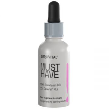Ser regenerant calmant 10% Provitamina B5 Must Have, 30ml, Gerovital