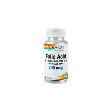Acid folic 30cps SOLARAY