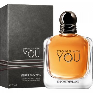 Armani Stronger With You, Barbati, Apa de Toaleta (Concentratie: Apa de Toaleta, Gramaj: 150 ml)