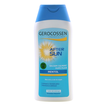 Balsam calmant dupa plaja cu mentol, After Sun, 200 ml, Gerocossen