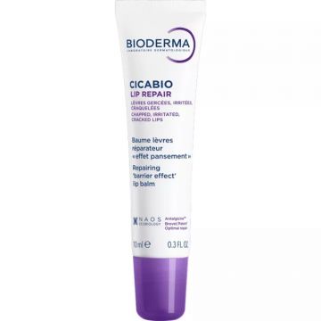 Balsam de buze reparator Bioderma Cicabio, 10 ml