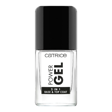 Baza si top gel pentru unghii Power Gel 2in1, 10.5 ml, Catrice